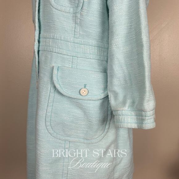 Rare Vintage Blue Coat ASO Rory Gilmore Girls Y2K Classic Spring Alexis Bledel - Picture 9 of 16